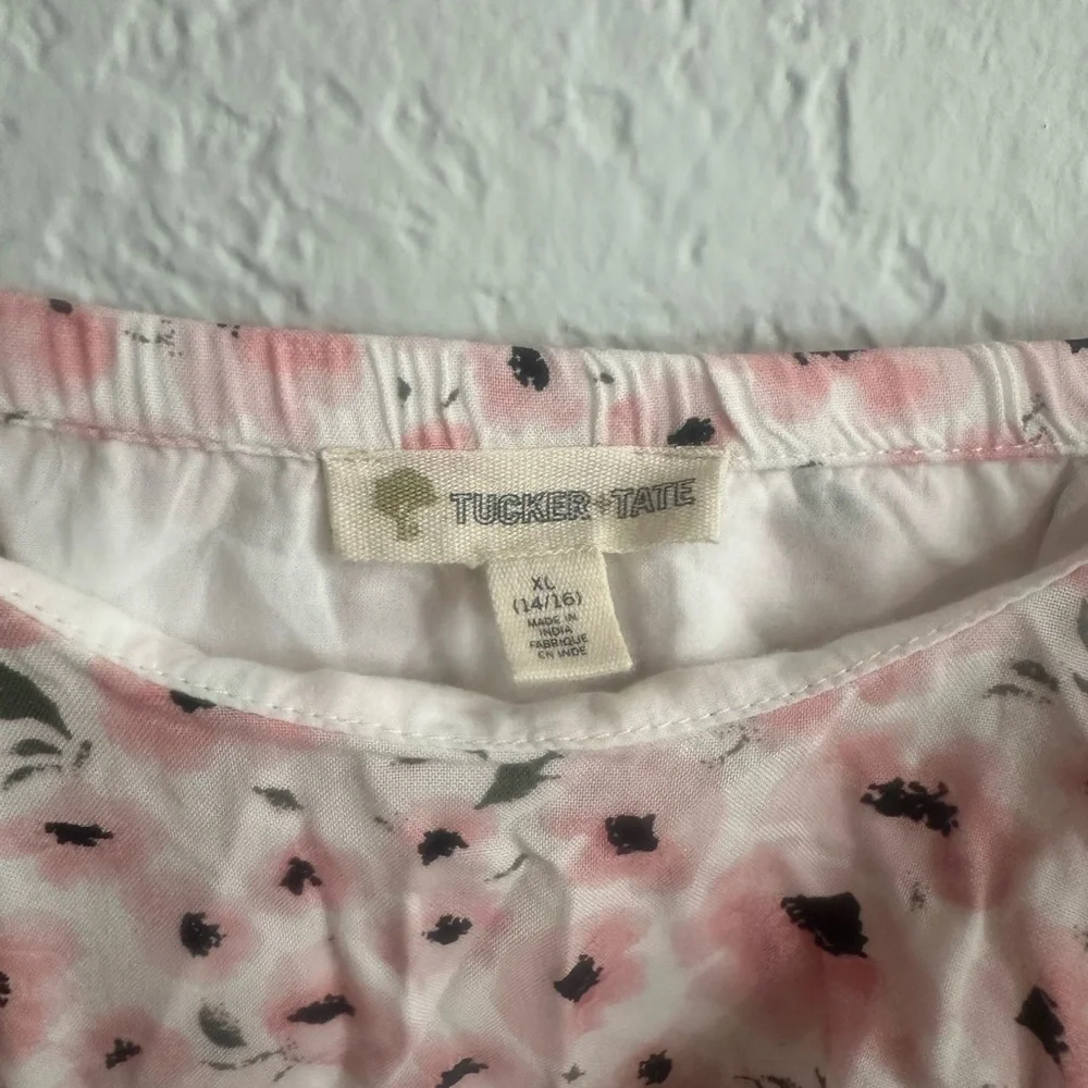 TUCKER + TATE Youth Floral Dress Size XL (14/16 Youth)